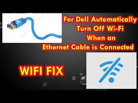 How to Fix Automatically Turn Off Wi-Fi When an Ethernet Cable is Connected. Shreyas Solution
