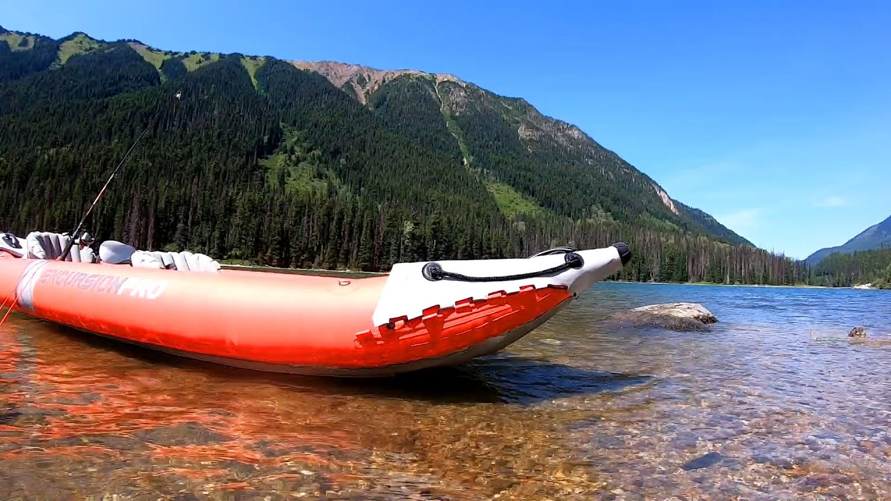 Camping, Fishing, Intex Excursion Pro Inflatable Kayak