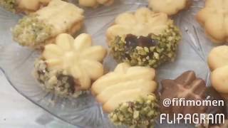 حلويات العيد(البيتي فور) . . . . Soft and delicious cookies....تعليم الطبخ للمبتدئات