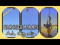 Bungee jumps on Ada Ciganlija, Belgrade (in slow motion mode)