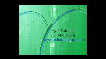 AJAX with PHP Tutorials in Urdu Hindi   Part 5 of 5