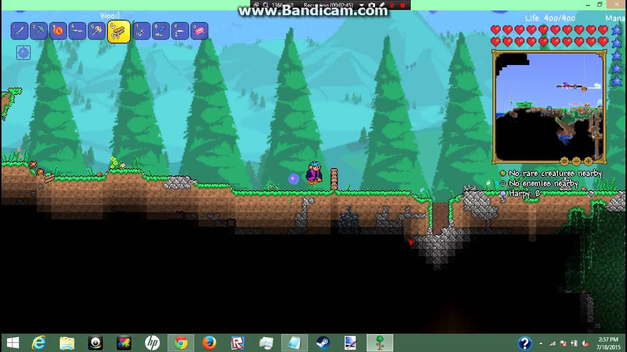 safe making doors in terraria YouTube