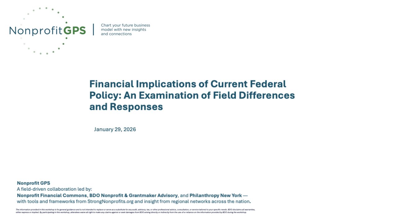 Financial Implications of Current Federal Policy: An Examination of Field Differences and Responses
