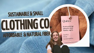 Clothing Haul Review 👏🏻 Sustainable Organic Natural Fiber Brands Only 👏🏻