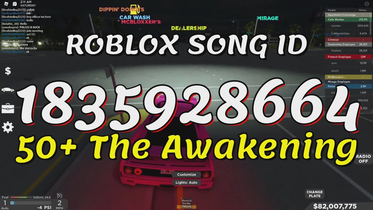 50 The Awakening Roblox Song IDs Codes YouTube 