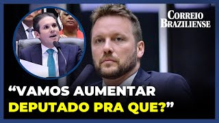 MAURICIO MARCON CRITICA PROJETO QUE AUMENTA NÚMERO DE DEPUTADOS: 'FINGIMOS QUE MANDAMOS'