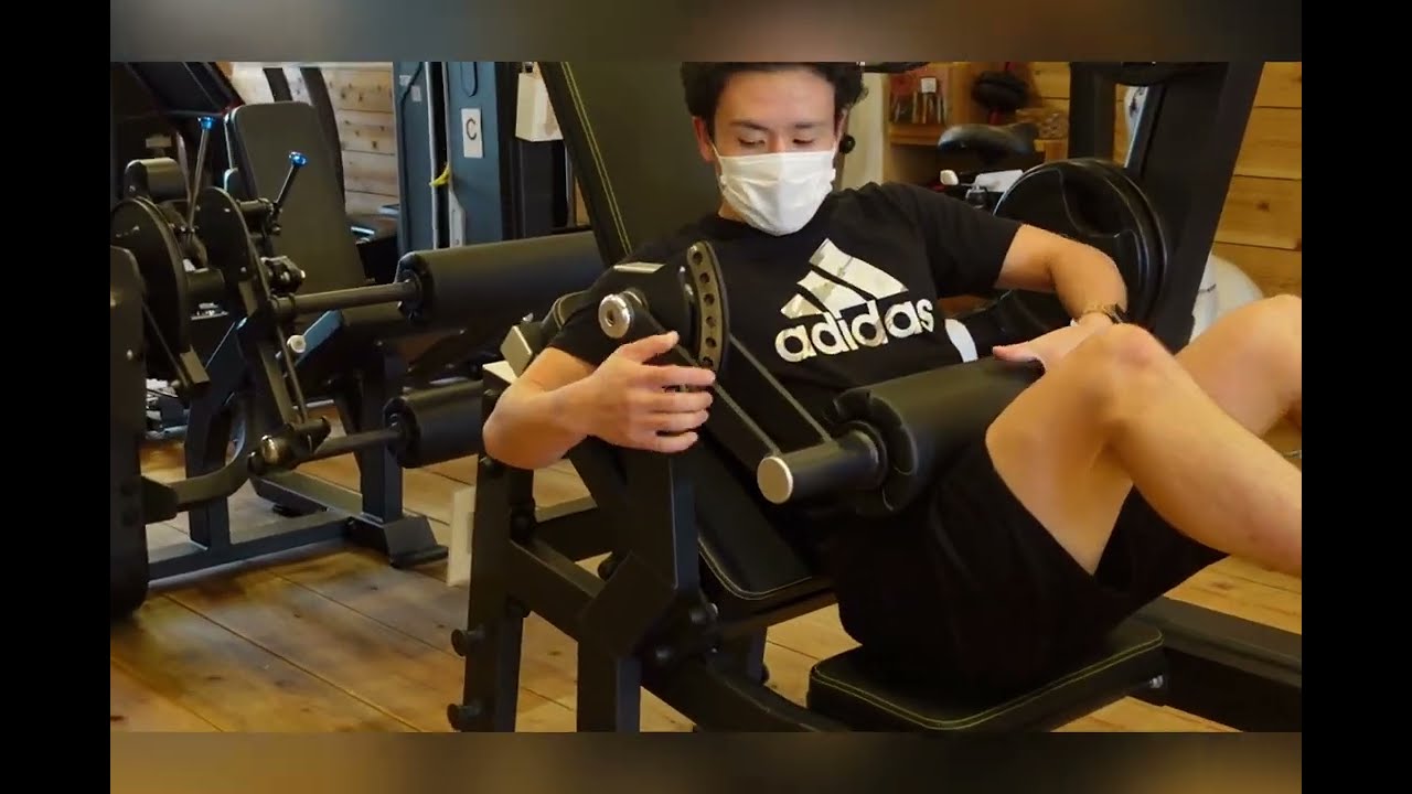 sports art社製 ヒップトレーニングマシン グルート Gym Training] How to use a glute trainer - Strengthen your