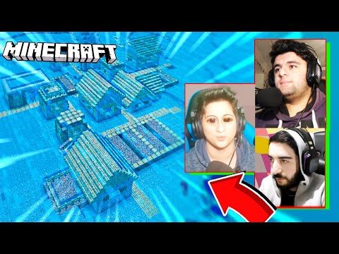 წყლის სოფელი ვიპოვეთ Minecraft ოკეანეში Part 3