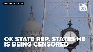 Oklahoma State Rep. says he is being censored after three interim study proposals denied
