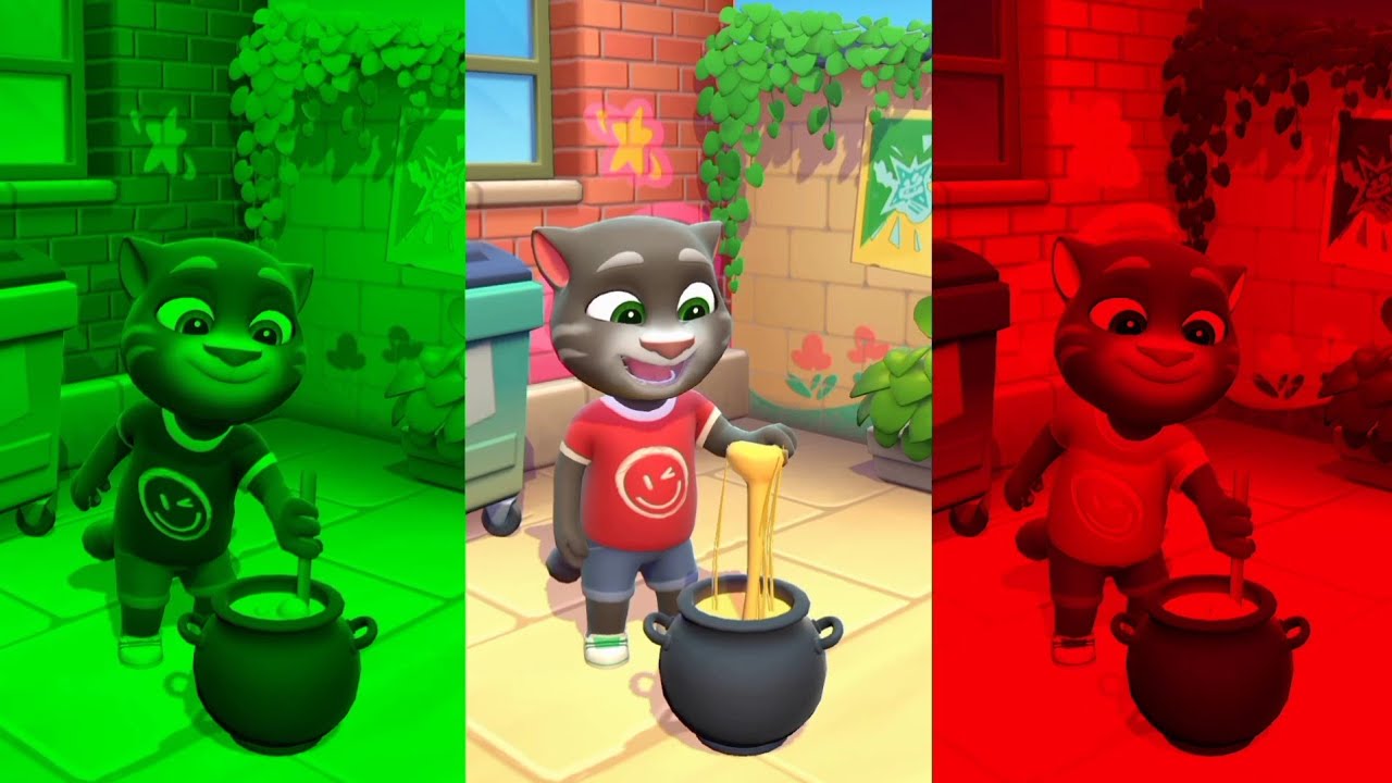 Talking Tom Colors Video 