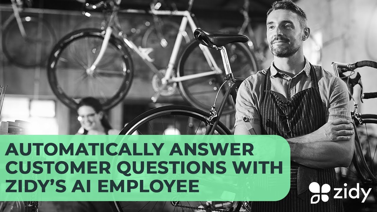 Automatically Reply To Bike Shop Questions With Zidy's Ai Employee