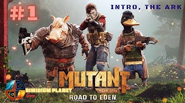 Mutant Year Zero, Road To Eden Gameplay Walkthrough, Part. 1, Intro, The ARK, 1440p, 60fps