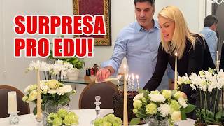 FIZEMOS UMA FESTA SURPRESA PARA O EDU | ANA HICKMANN