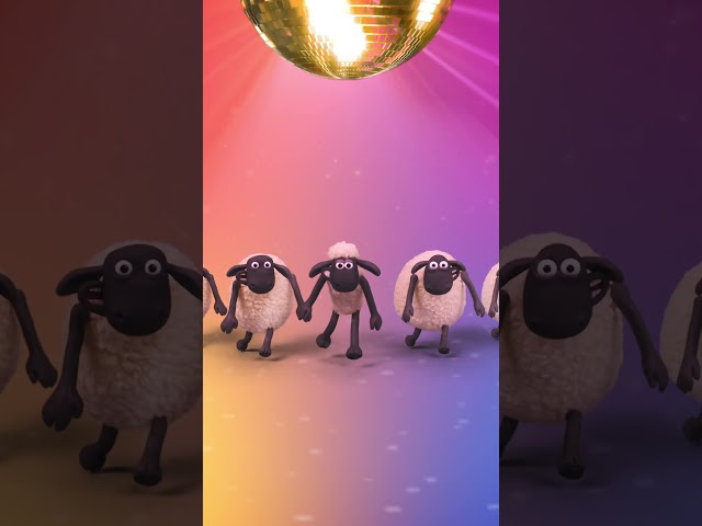 Dancing All Sheep! #dance #shaunthesheep #animation #cartoonforkids class=