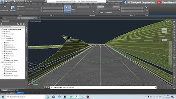 #061 I AutoCAD Civil 3D: Corridor, Profile & Sections I Nazmi Ismail