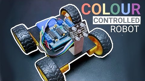Colour Controlled Robot | This Robot Is Controlled By Colour #kcet #kcet_new_updates #neet #cet