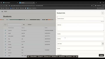 Oracle APEX - FORMS (Part 2)