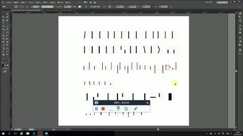 DXB 302 Typeface Design (Process Video)