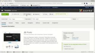 porto joomla theme magic settings