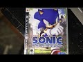 PS3 Sonic The Hedgehog 2006 Anecdote And Unboxing 