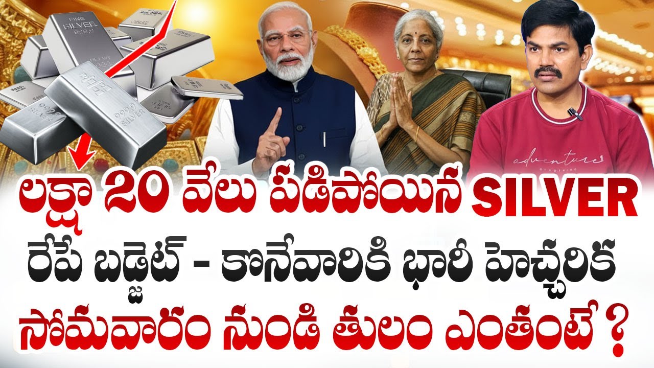 Sundara Rami Reddy - Biggest Silver Crash ? | Silver Price Prediction on Monday | SumanTV Naveen