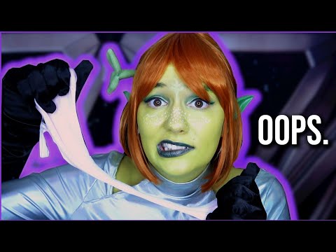 ASMR 👽 ALIEN SPA CLINIC ROLEPLAY (EVERYTHING IS WRONG) 🌱 LOTION SOUNDS, POPPING, FIZZES