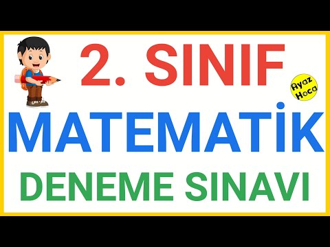 2. Sınıf Matematik Deneme Sınavı | 2. Sınıf Dersleri | Test Soruları