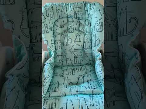 Чохол у стільчик для годування (плащівка) Carrello Caramel, Carrello Toffee, видео 1