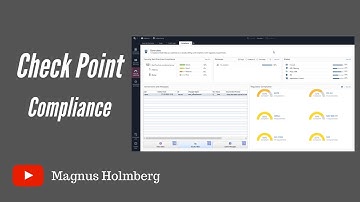 Check Point Firewall R80.x - Training Lab 11 |  Compliance blade