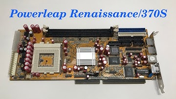 POWERLEAP RENAISSANCE/370S  - repair, recap and benchmarks