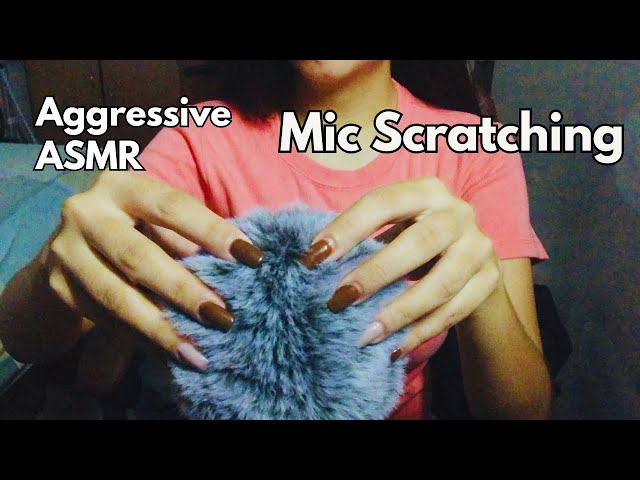 Aggressive Mic Scratching ASMR| FOR SLEEP 💤💤😴