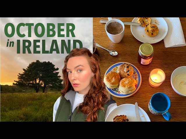 Spend a Few Days with me in Ireland 🤍 farmers market, coffee shops u0026 books I have been reading class=