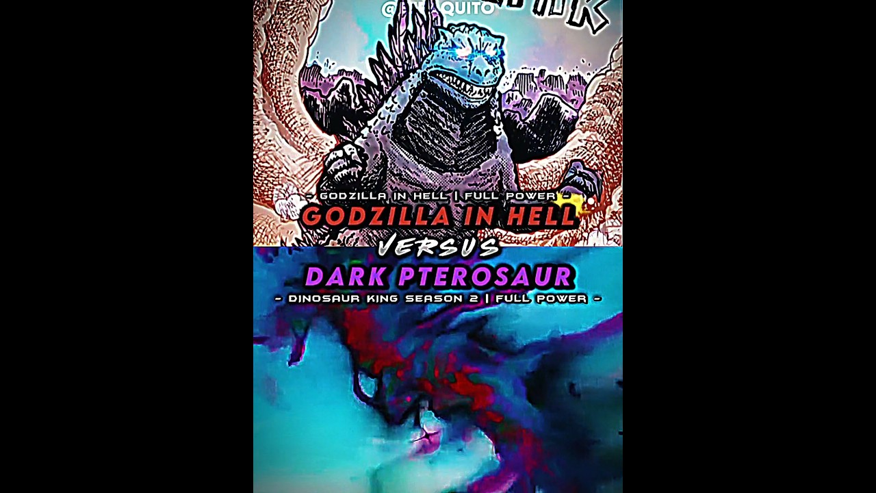 kaijus vs dinosaurs part 6 | Godzilla in hell vs dark pterosaur 