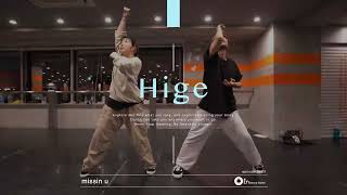Hige " missin u / Tori Kelly " @En Dance Studio SHIBUYA SCRAMBLE