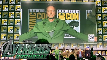 Robert Downey Jr. and Russo Brothers introduce "Avengers: Doomsday" and "Secret Wars" at SDCC 2024