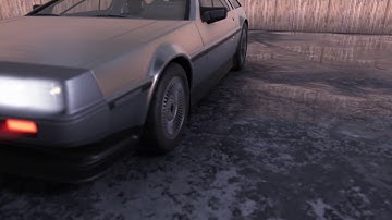 Delorean (Blender, Element 3D, After Effects)