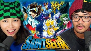 First Time Reacting To All Saint Seiya Openings 1-4 | ANIME OP REACTION