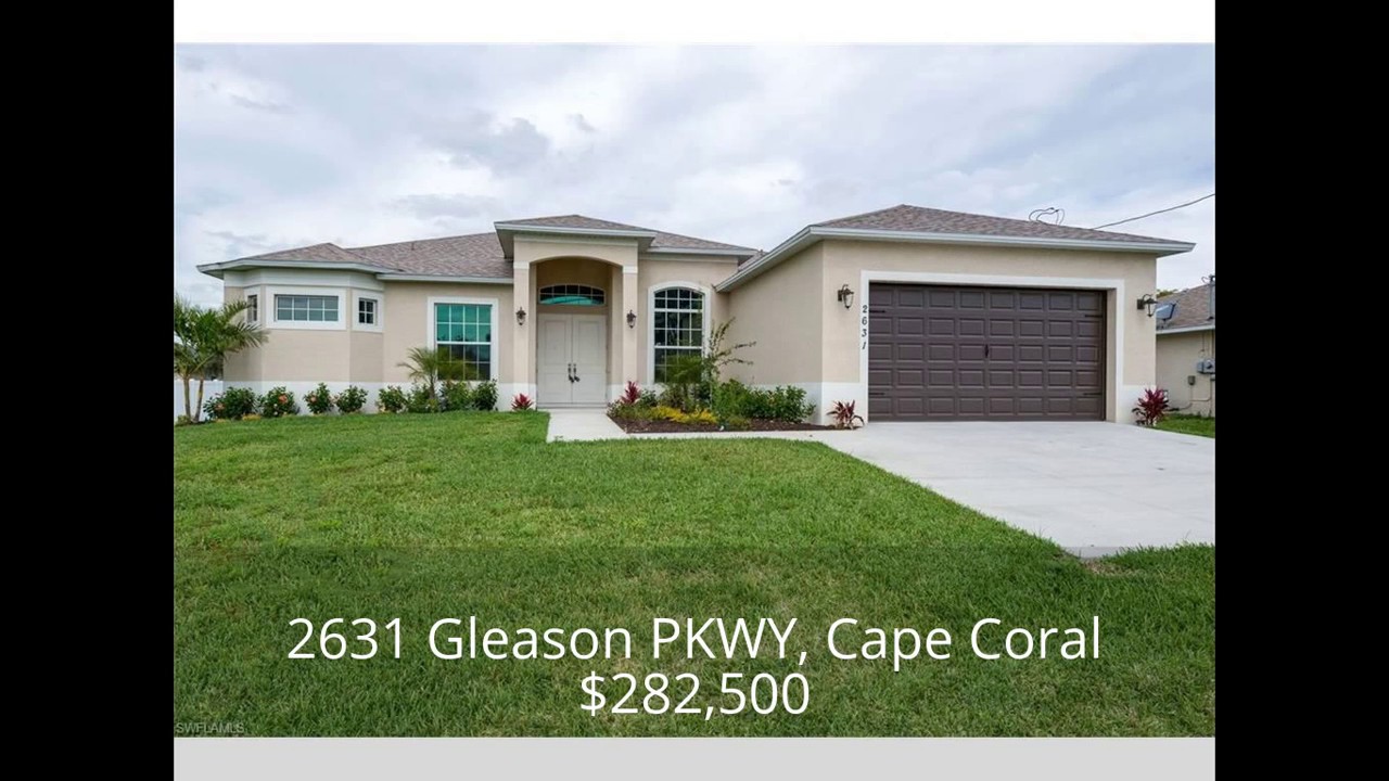 2631 Gleason PKY Cape Coral, FL 33914 Homes for Sale Cape Coral YouTube