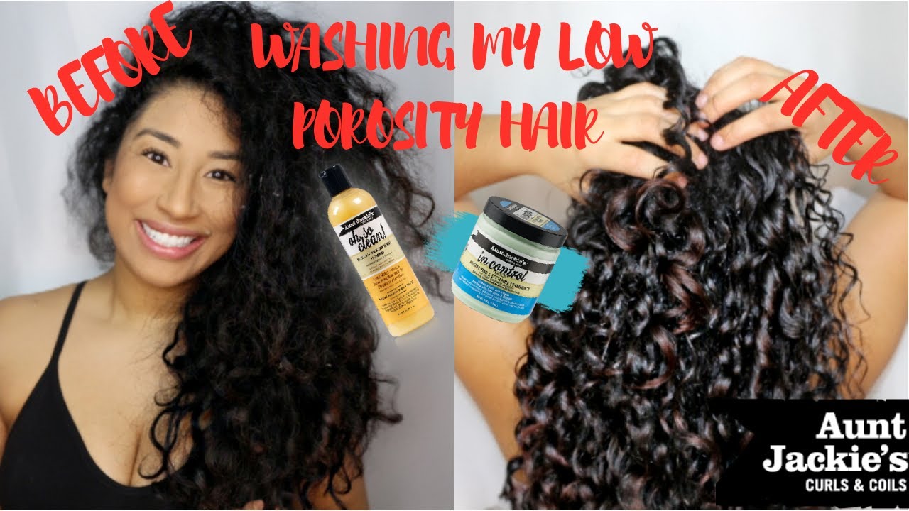 Aunt Jackies Curls and Coils Oh So Clean Shampoo and In Control