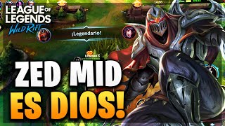 ¡EL MEJOR COMBO PARA GANAR BAJO TORRE! ZED MID | League of Legends