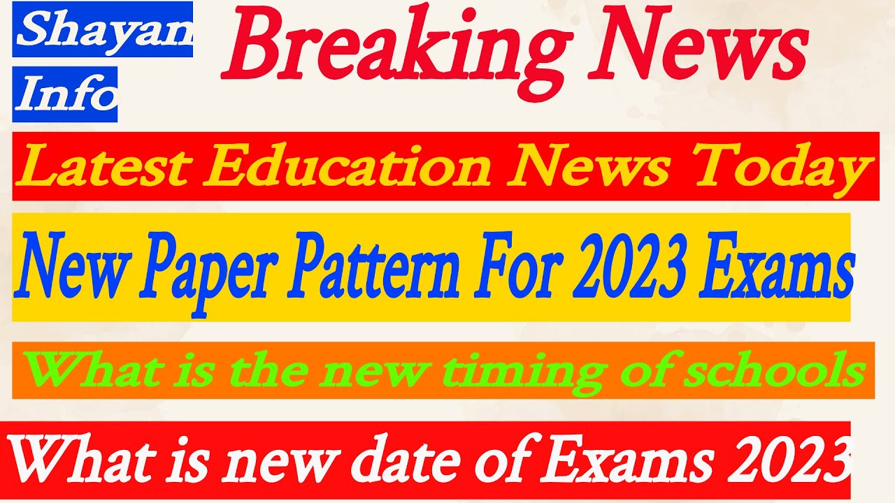 latest news about education