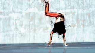 Air flare Bboy breakdance 2d animation screenshot 1