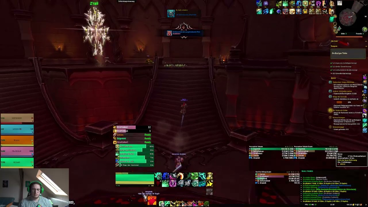 World of Warcraft Zeitwanderung Shadowlands - Die Blutigen Tiefen