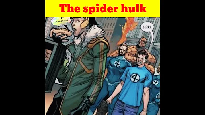 How did spiderman become the spider hulk #shorts #comics