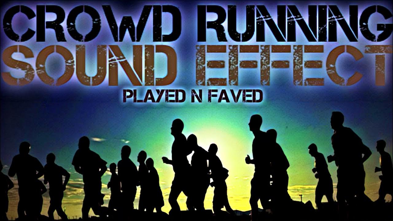 Crowd Running Sound Effect Crowds Of People Run Sounds Royalty Free