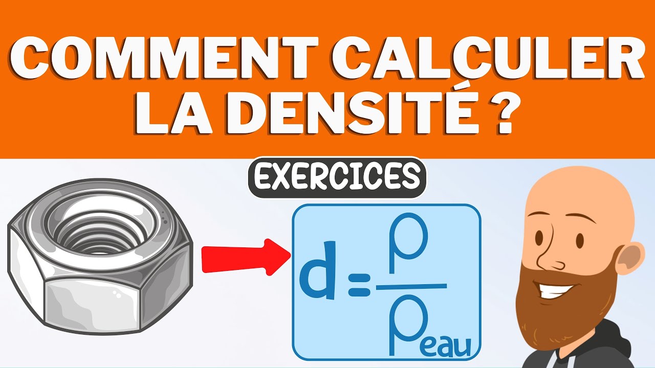 Comment calculer la densité d'un solide? - YouTube