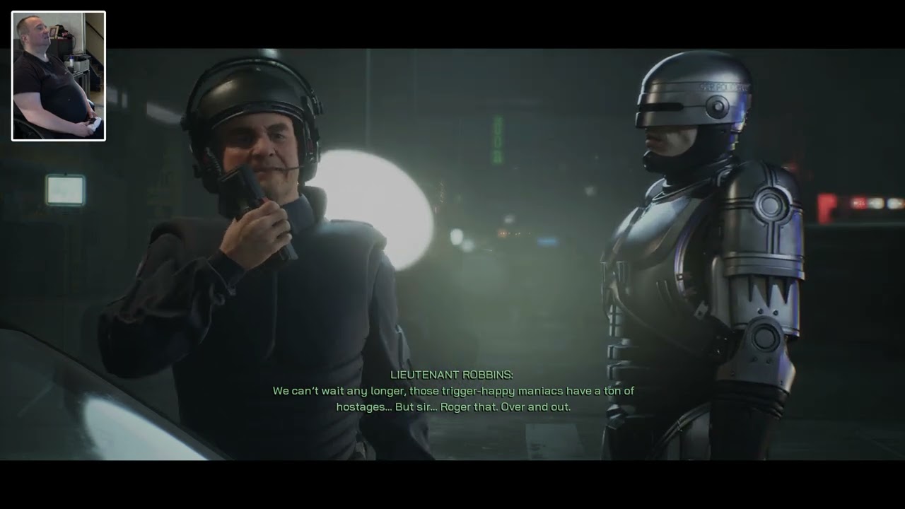 Playing trough Robocop Rogue City on Playstation 5 Pro for the first time part 1