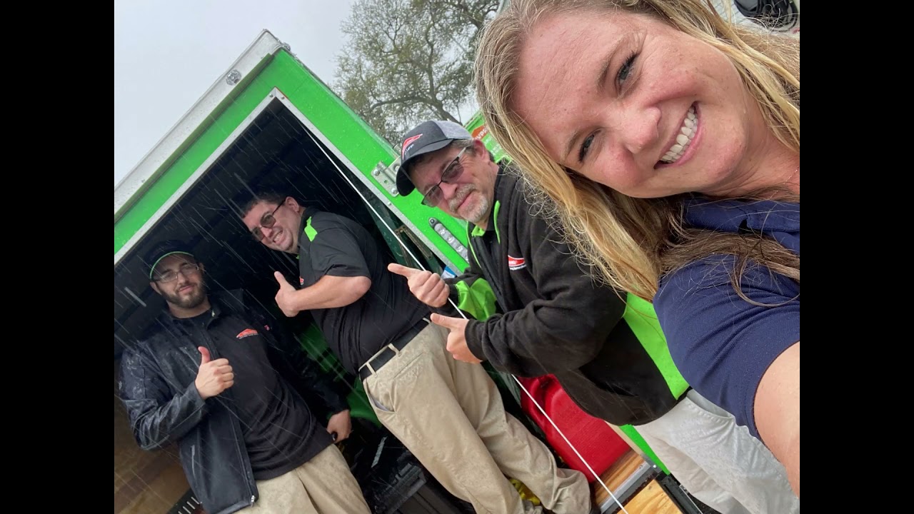 SERVPRO of NE St. Petersburg headed out to help with the storm damage in Texas. Safe Travels SERVPRO