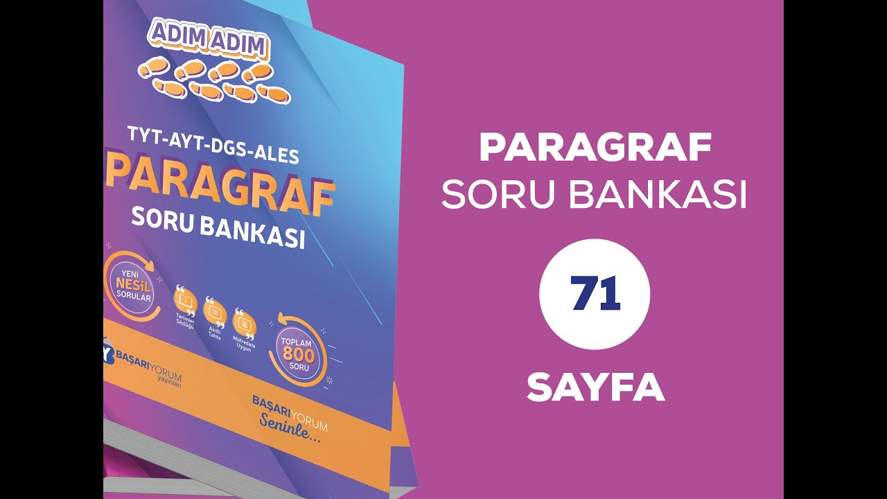 Paragraf Soru Bankası • Sayfa-71 - YouTube