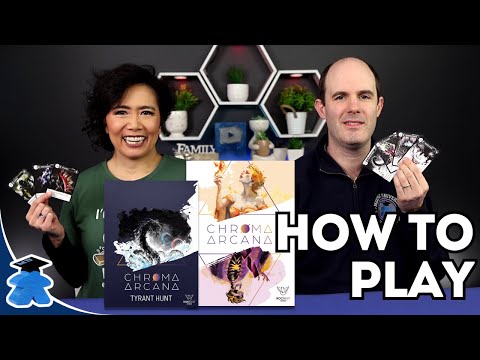 Chroma Arcana Tyrant Hunt - Official How to Play. Complete, Clear, Concise Board Game Tutorial